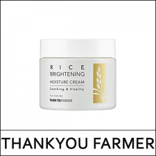 [THANKYOU FARMER] ★ Sale 76% ★ (sg) Rice Brightening Moisture Cream 70ml / 4701(7) / 35,000 won(7)
